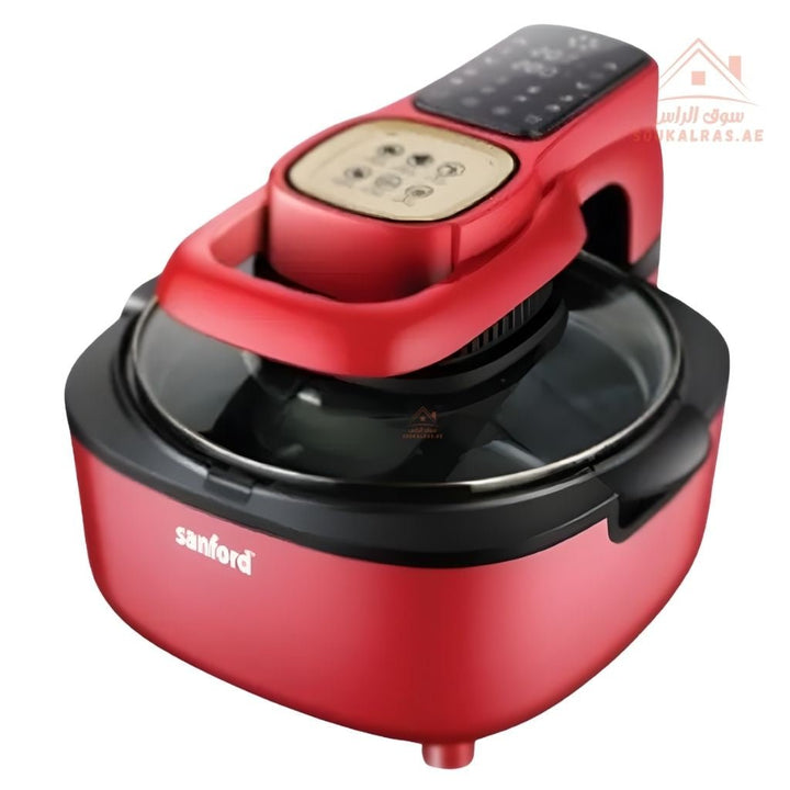 Sanford Digital Air Fryer | 1100W | 8 Preset Menus | 360° Hot Air Circulation | Healthy Oil - Free Cooking - Souk Al Ras
