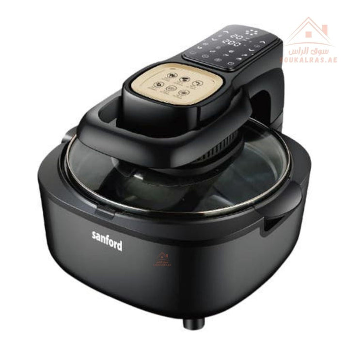 Sanford Digital Air Fryer | 1100W | 8 Preset Menus | 360° Hot Air Circulation | Healthy Oil - Free Cooking - Souk Al Ras