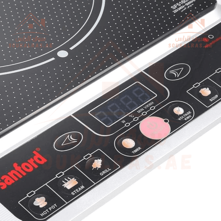 Sanford Infrared Cooker | 2 Pin | Efficient & Compact Cooking Solution | Digital Control Panel - Souk Al Ras