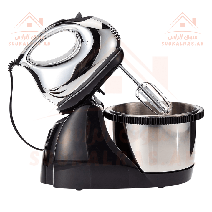 Sanford Stand Mixer with Stainless Steel Bowl | 5 - Speed Settings & Turbo | Ideal for Baking & Cooking - Souk Al Ras