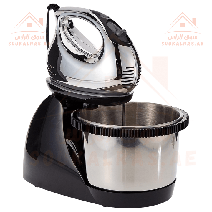 Sanford Stand Mixer with Stainless Steel Bowl | 5 - Speed Settings & Turbo | Ideal for Baking & Cooking - Souk Al Ras