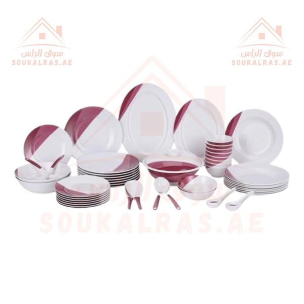 Skyline Melamine ware Dinner Set 54 PCS - Souk Al RasDinnerware Sets