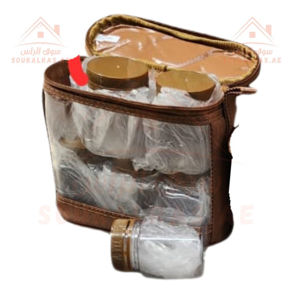 Spice jars Storage Bag | High Quality | 6 jars | Perfect for Camping and Outdoor Cooking - Souk Al Ras