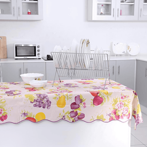 Square Table Cloth 54x54cm - 100% Deluxe Vinyl - Multi Color - Machine Washable - Souk Al RasTablecloths & Place Mats