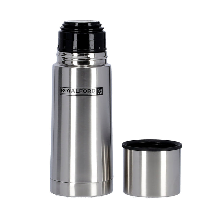 Stainless Steel 1000ml Vacuum Flask - Heat Insulated Thermos - Souk Al RasWater Bottles