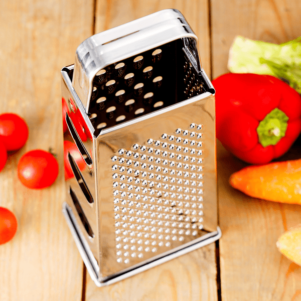 Stainless Steel 4 Side Grater - Souk Al RasGraters Choppers Peelers Mashers & Slicers