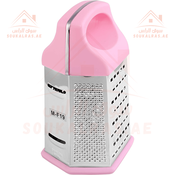 Stainless Steel 6 - in - 1 Hexagon Grater | Durable & Versatile - Souk Al RasGraters Choppers Peelers Mashers & Slicers