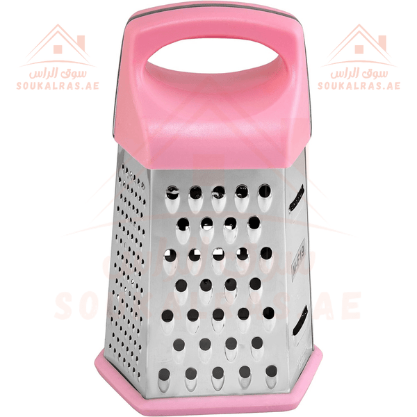 Stainless Steel 6 - in - 1 Hexagon Grater | Durable & Versatile - Souk Al RasGraters Choppers Peelers Mashers & Slicers