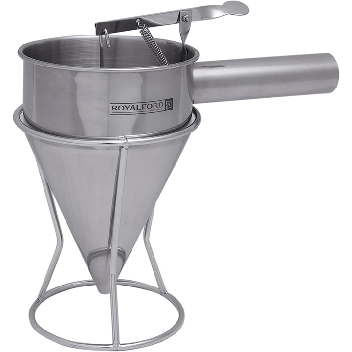 Stainless Steel Batter Dispenser - Silver - Souk Al RasKitchen Accessory