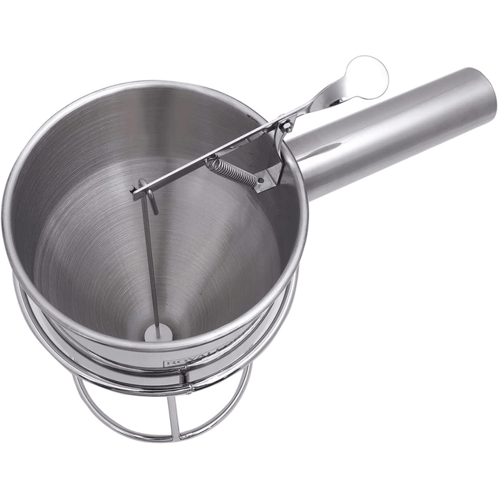 Stainless Steel Batter Dispenser - Silver - Souk Al RasKitchen Accessory