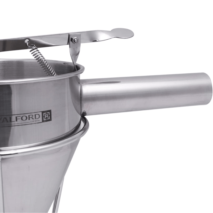 Stainless Steel Batter Dispenser - Silver - Souk Al RasKitchen Accessory