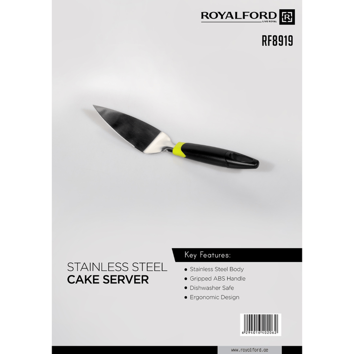 Stainless Steel Cake Server Pie Server - Serrated Blade - Rust - resistant - Souk Al RasCooking Utensils