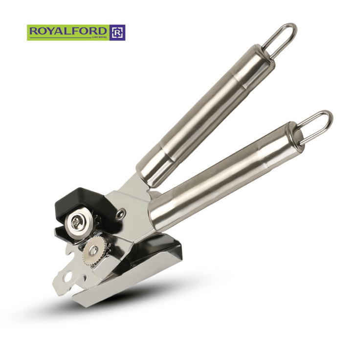 Stainless Steel Can Opener with Tube Handle Steel 3In1 Versatile - Souk Al RasKitchen Accessories