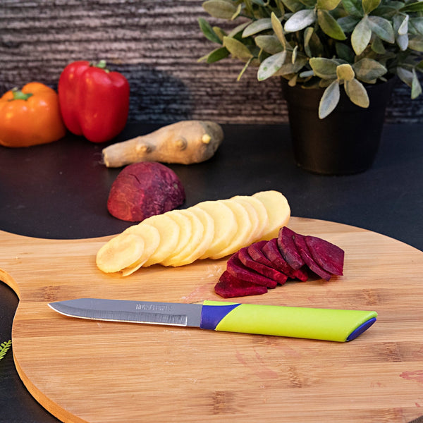 Stainless Steel Fruit Knife Set (12 Pcs) - Razor Sharp Blades - Souk Al RasKitchen Knives