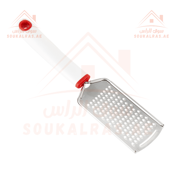 Stainless Steel Grater with Large Soft Handle | Lightweight & Sharp - Souk Al RasGraters Choppers Peelers Mashers & Slicers