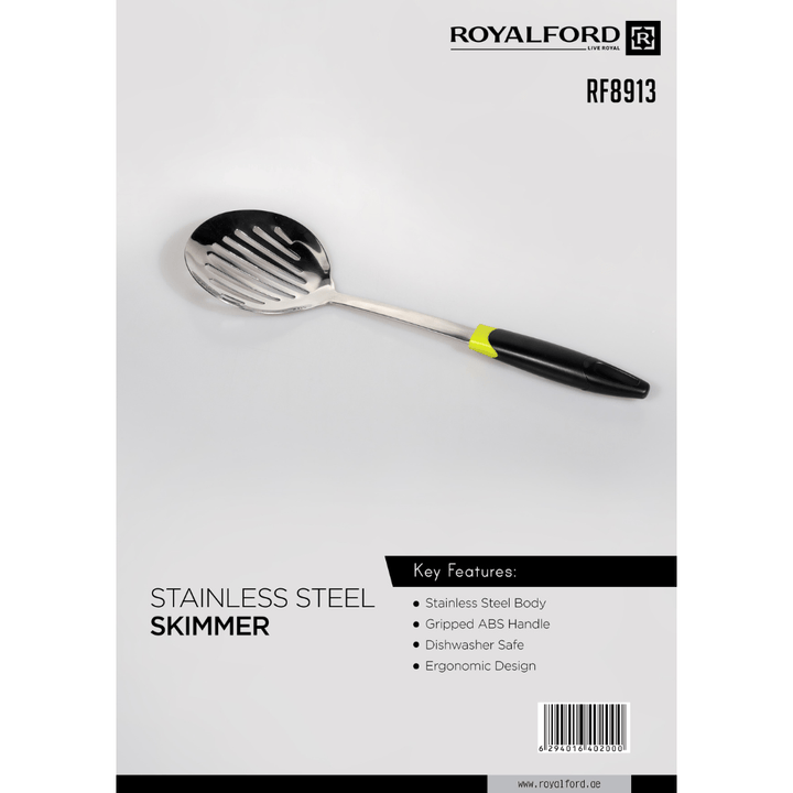 Stainless Steel Skimmer with ABS Handle - Souk Al RasSpatulas Whisks & Turning Spoons