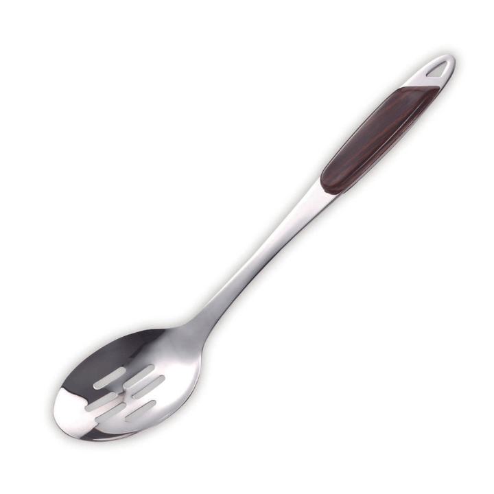 Stainless Steel Slotted Spoon - Souk Al RasSpatulas Whisks & Turning Spoons