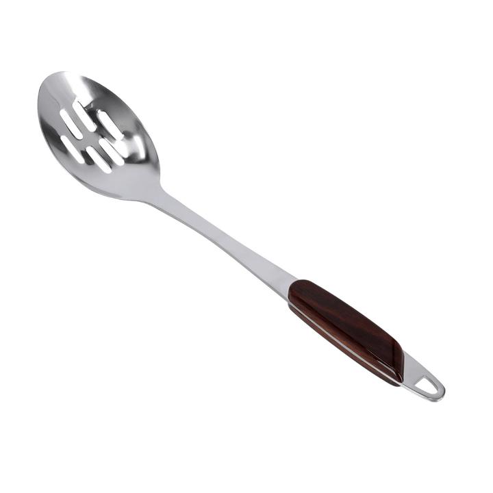 Stainless Steel Slotted Spoon - Souk Al RasSpatulas Whisks & Turning Spoons