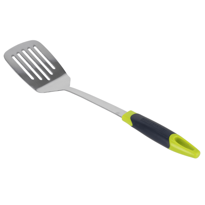 Stainless Steel Slotted Turner With Abs Handle - Souk Al RasSpatulas Whisks & Turning Spoons