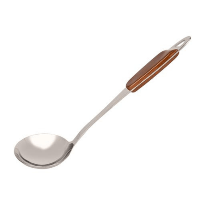 Stainless Steel Soup Ladle - Professional Soup Ladle with Hanging Loop - Souk Al RasSpatulas Whisks & Turning Spoons