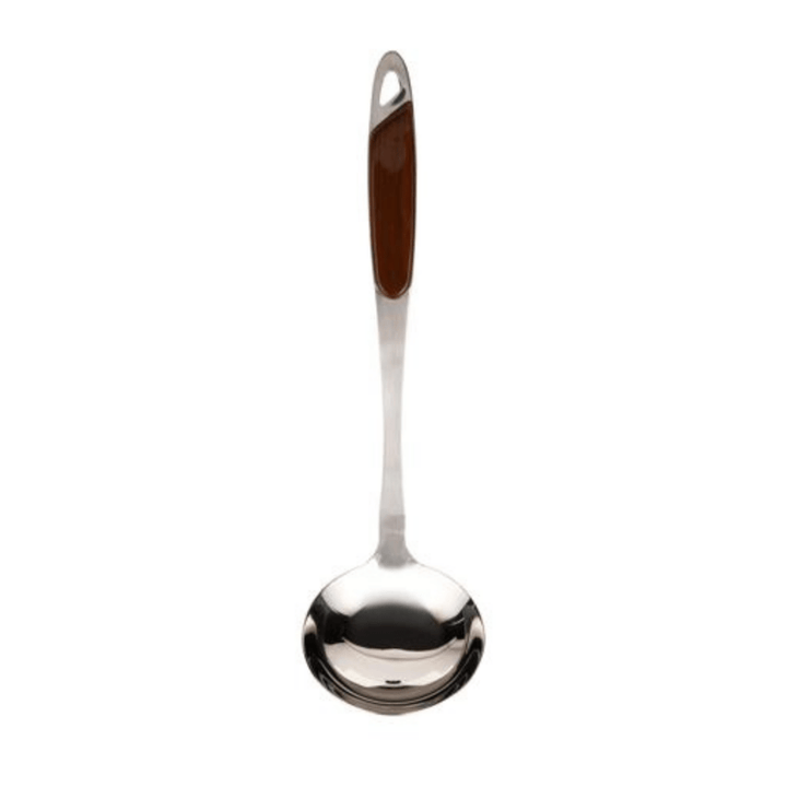 Stainless Steel Soup Ladle - Professional Soup Ladle with Hanging Loop - Souk Al RasSpatulas Whisks & Turning Spoons