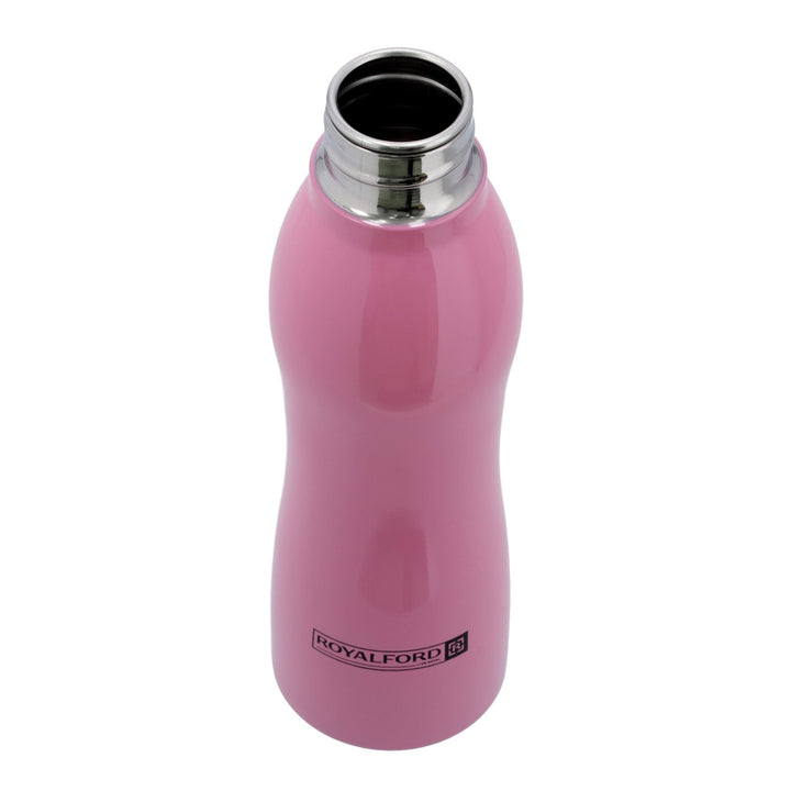 Stainless Steel Sports Bottle - Pink 750ml - Souk Al RasDrinkware