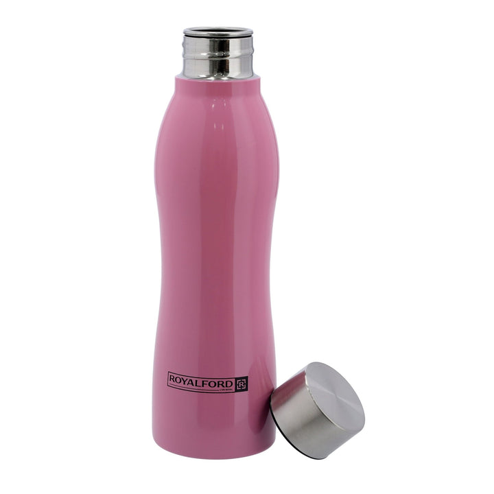 Stainless Steel Sports Bottle - Pink 750ml - Souk Al RasDrinkware