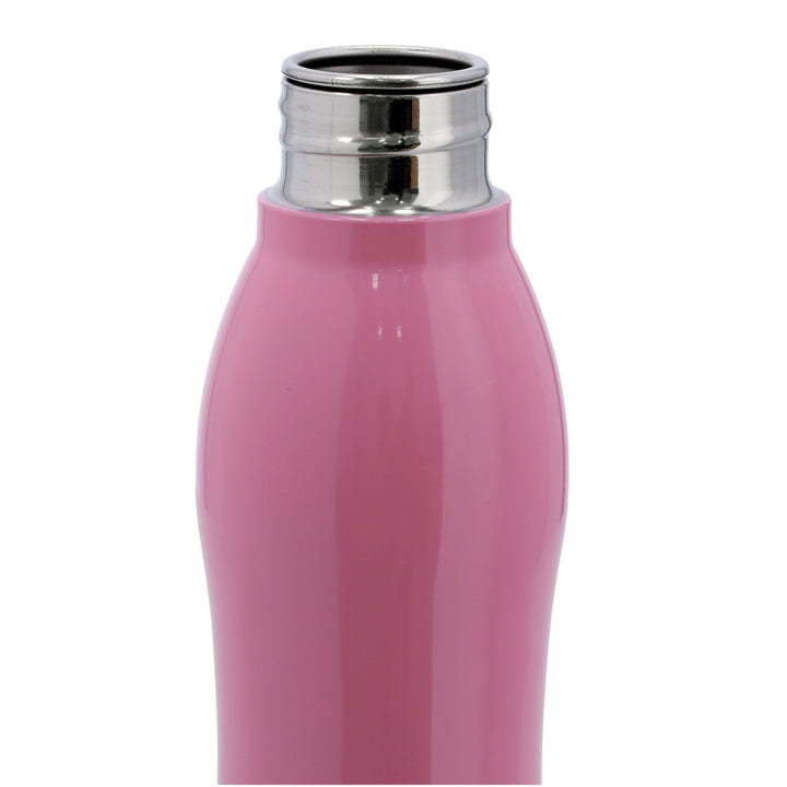 Stainless Steel Sports Bottle - Pink 750ml - Souk Al RasDrinkware