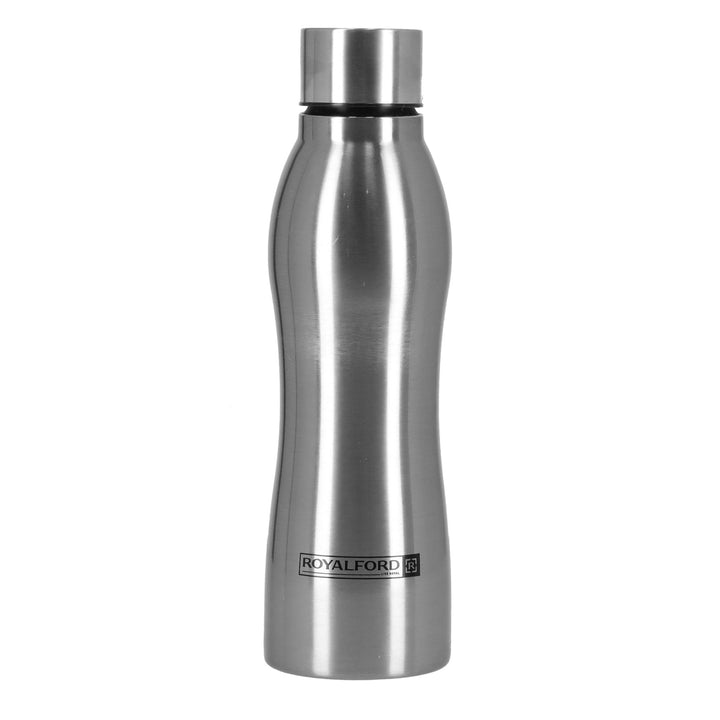 Stainless Steel Sports Bottle - Silver 750ml - Souk Al RasDrinkware