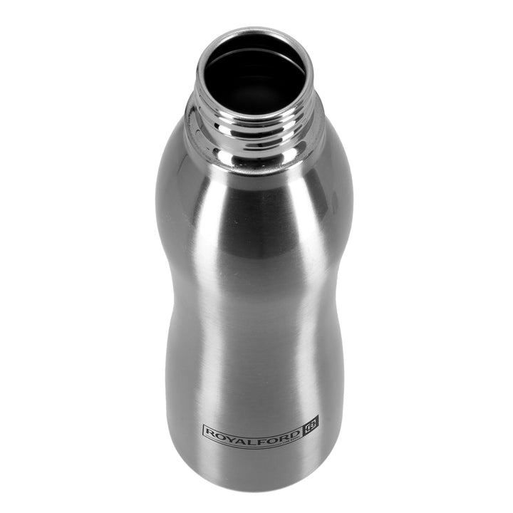 Stainless Steel Sports Bottle - Silver 750ml - Souk Al RasDrinkware