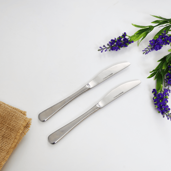 Stainless Steel Table Knife 2Pcs - Souk Al RasCutlery & Flatware