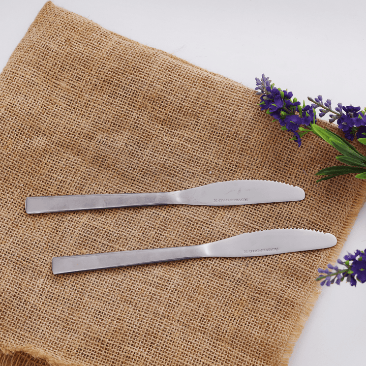 Stainless Steel Table Knife 2Pcs - Souk Al RasCutlery & Flatware