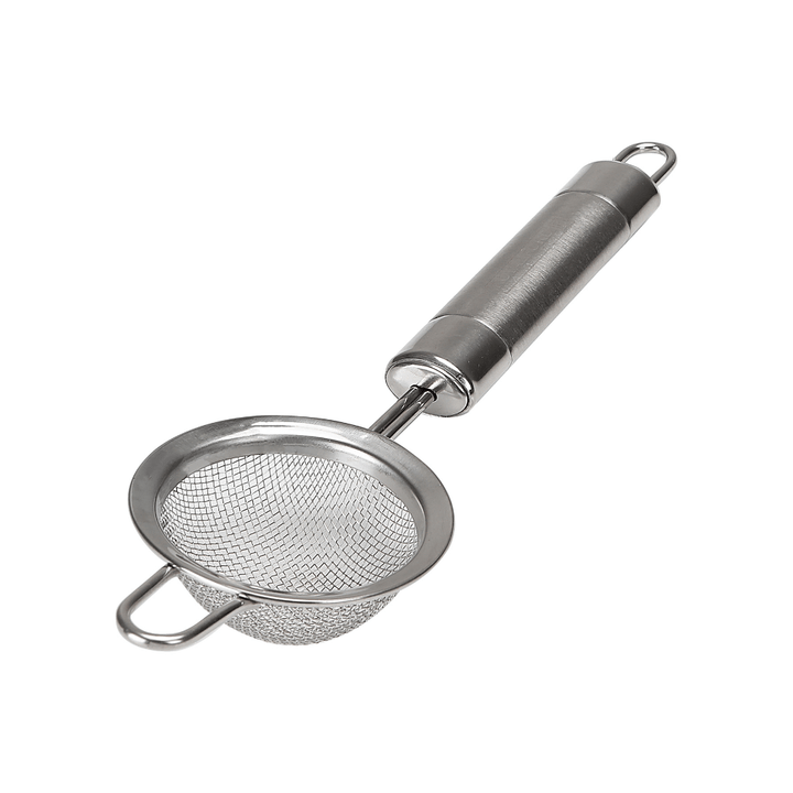 Stainless Steel Tea Strainer 10.3 Cm - Premium Fine Mesh Tea Strainer - Souk Al RasColanders Strainers & Splatter Screen