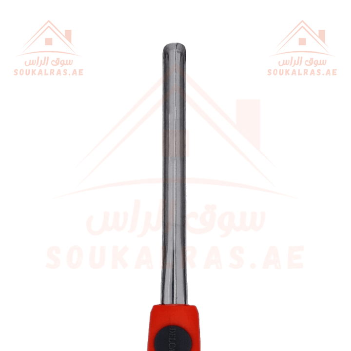 Stainless Steel Zucchini Corer - Silver and Red - Souk Al RasKitchen Accessories