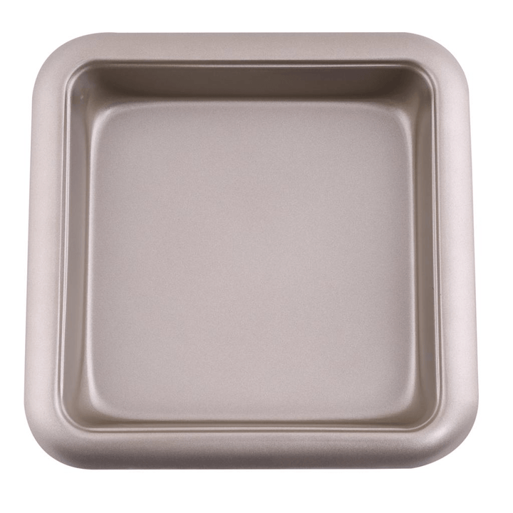 Steel Square Cake Pan - Non - Stick Baking Tin 20cm - Souk Al RasBakeware