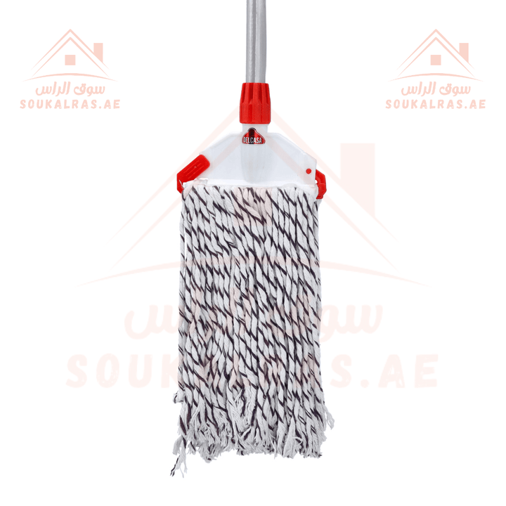 Super Absorbent Cotton Mop - 100% Cotton Threads - Souk Al RasHousehold Cleaning Supplies