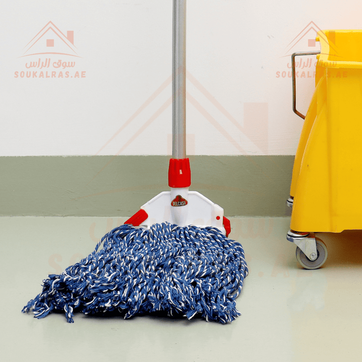 Super Absorbent Cotton Mop - Faster Dehydration - Souk Al RasHousehold Cleaning Supplies