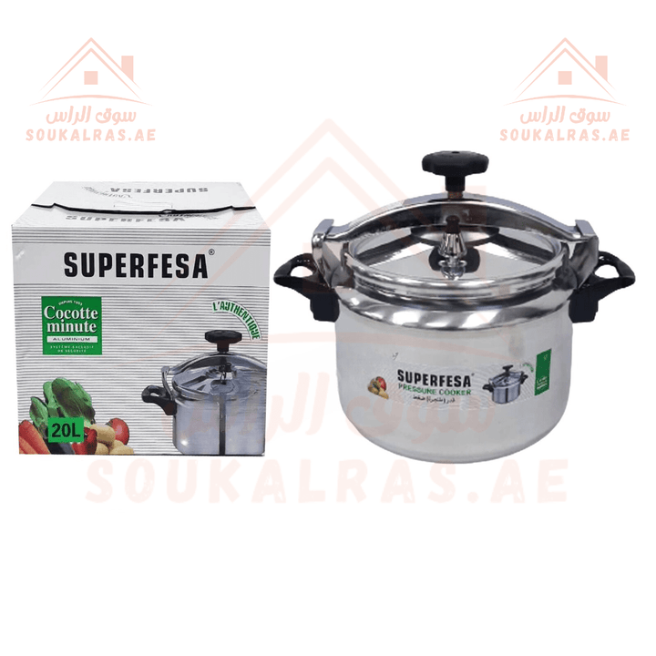 Superfesa Pressure Cooker 20L - High - Quality Aluminum Pressure Cooker | Souk Al Ras - Souk Al RasPressure Cookers & Canners