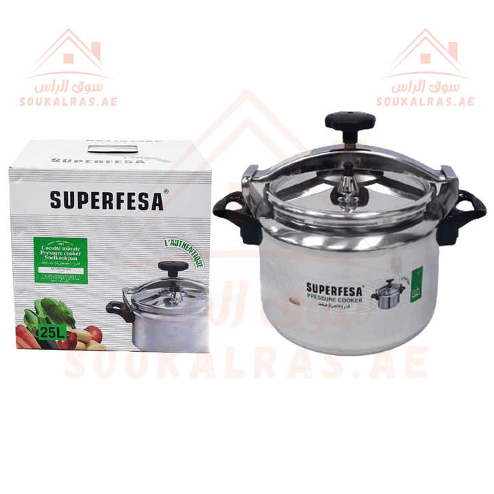 Superfesa Pressure Cooker 25L - High - Quality Aluminum Pressure Cooker | Souk Al Ras - Souk Al RasPressure Cookers & Canners