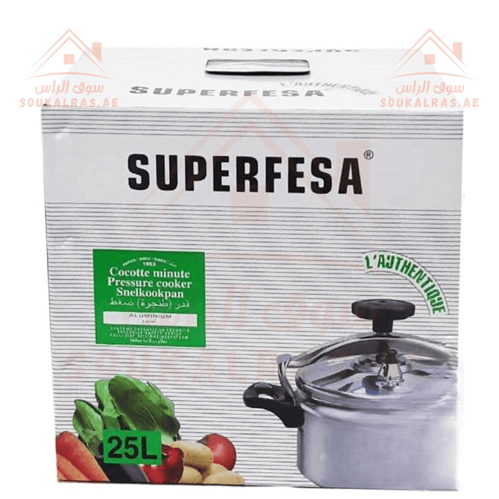 Superfesa Pressure Cooker 25L - High - Quality Aluminum Pressure Cooker | Souk Al Ras - Souk Al RasPressure Cookers & Canners