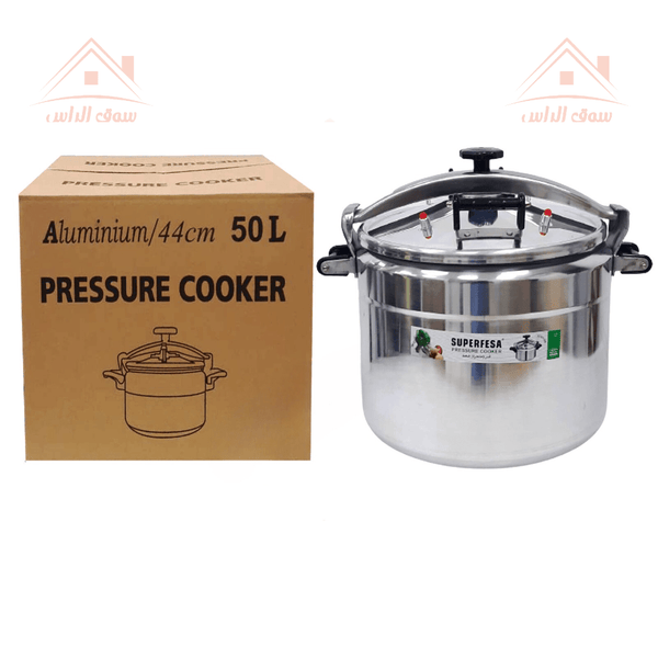 Superfesa Pressure Cooker 50L - High - Quality Aluminum Pressure Cooker | Souk Al Ras - Souk Al RasPressure Cookers & Canners