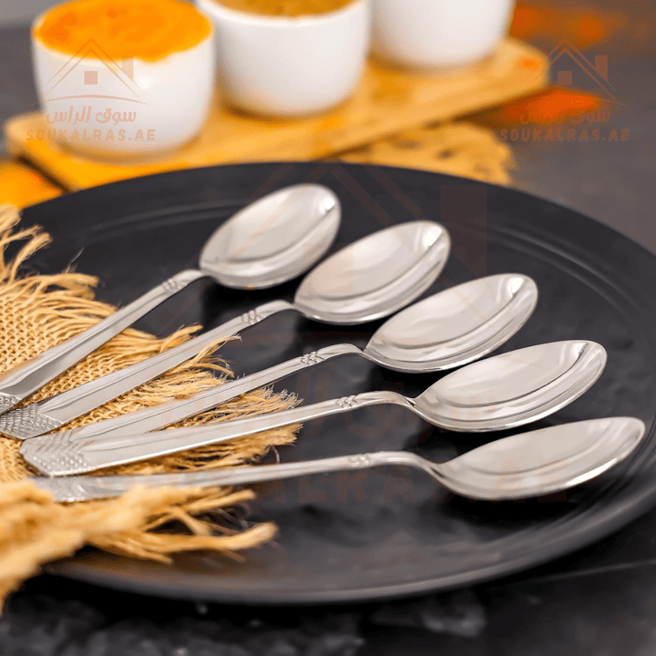 Table Spoons 6 Pieces - Souk Al RasSpoons & Forks