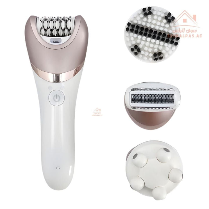 Telford 5 - in - 1 Epilator Set | Waterproof IPX6 | Rechargeable Hair Removal Device | 2 - Speed Touch Function | Rust - Proof Blades for Face & Body - Souk Al Ras