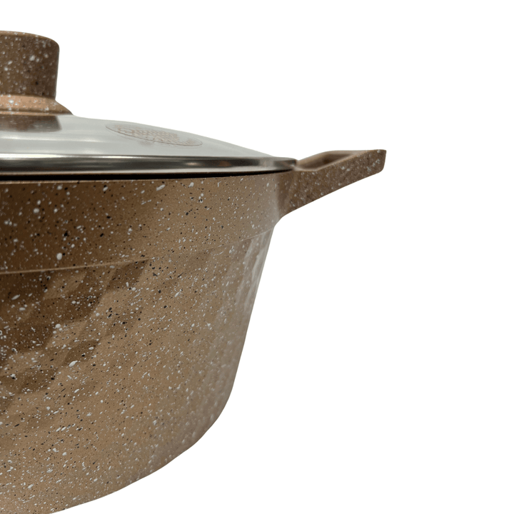TELFORD RIVERIA Granite Cookware 17 - Piece Set with 1 - Year Warranty - Premium Kitchenware - Souk Al RasCookware Sets