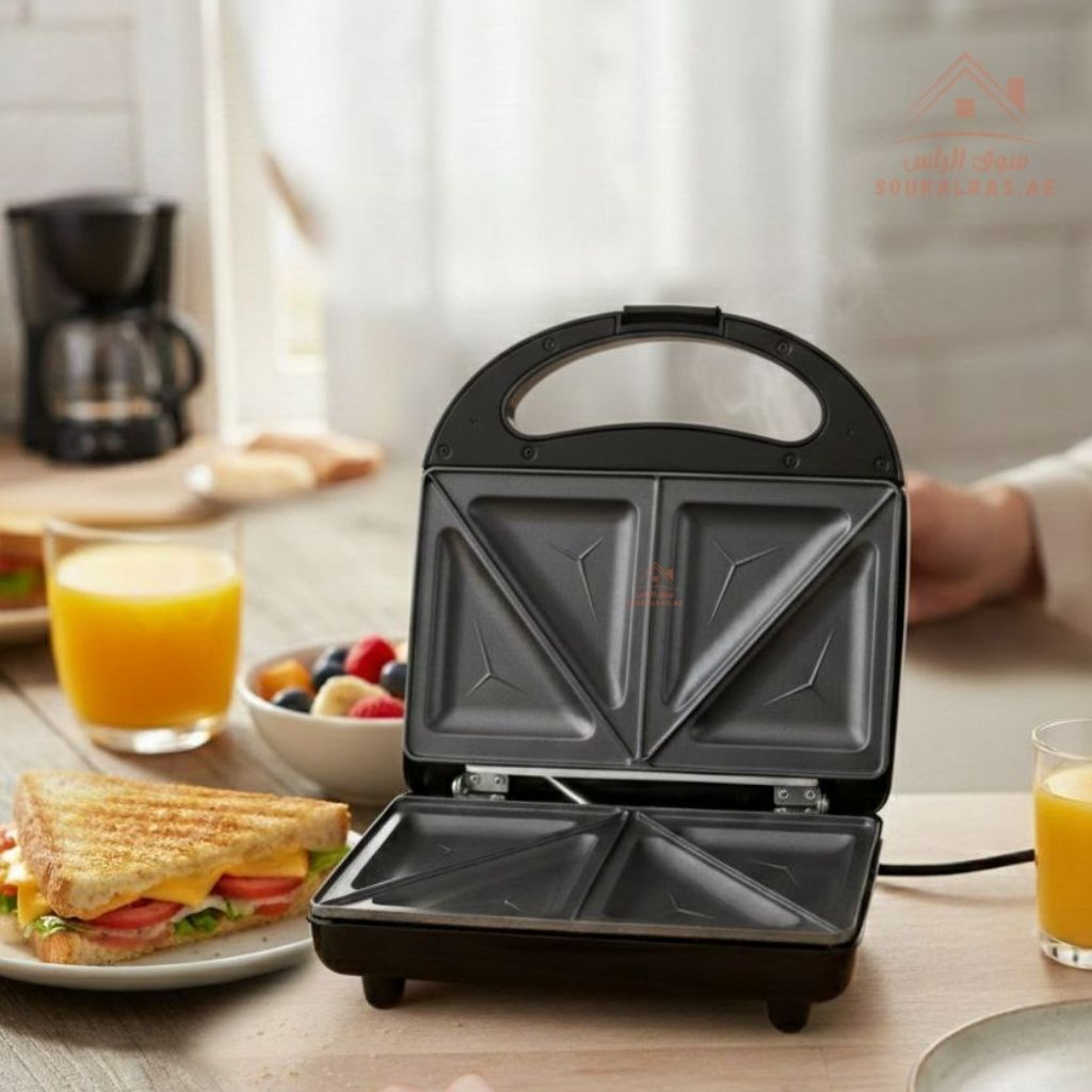 Telford Sandwich Maker | Non-Stick Cooking Plate | Cool Touch Handle ...