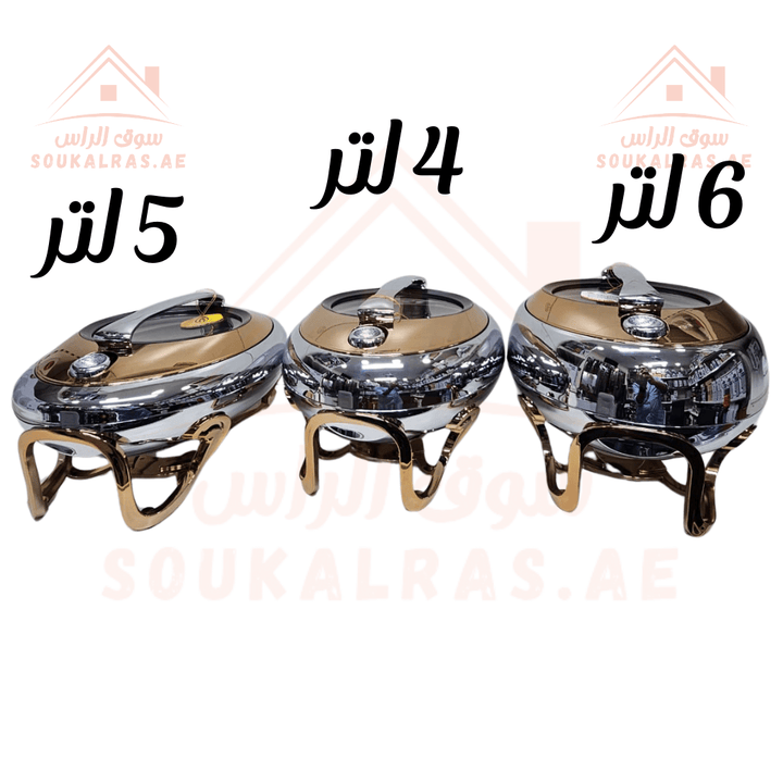 Thermal Insulated Casserole Hot Pot Set (4L, 5L, 6L) | Premium quality | Stainless Steel Food Warmers | Made in Taiwan - Souk Al Ras