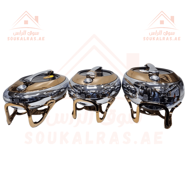 Thermal Insulated Casserole Hot Pot Set (4L, 5L, 6L) | Premium quality | Stainless Steel Food Warmers | Made in Taiwan - Souk Al Ras