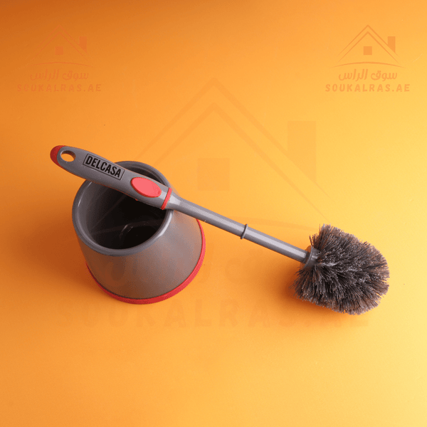 Toilet Brush with Comfortable Handle & Easy Storage | Compact Design - Souk Al RasBathroom Accessories