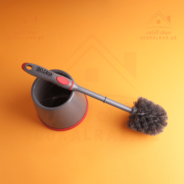 Toilet Brush with Comfortable Handle & Easy Storage | Compact Design - Souk Al RasBathroom Accessories