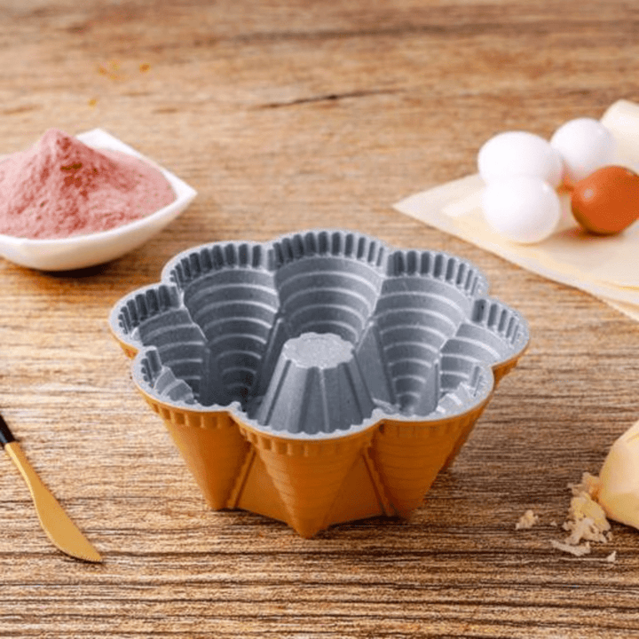 Tower Cake Mould - Aluminium - Non - Stick Coating 21cm - Souk Al RasBakeware